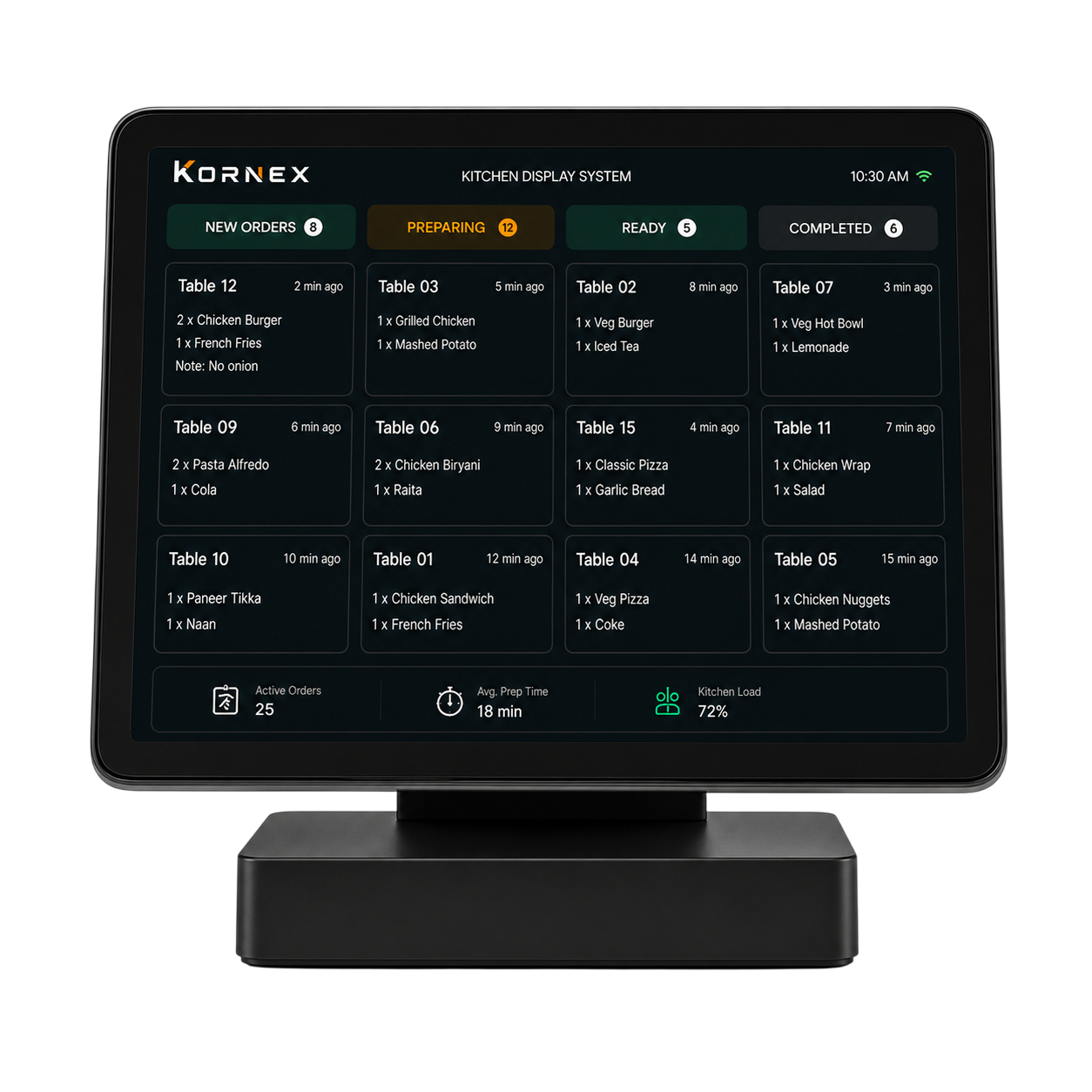 KORNEX Kitchen Display System